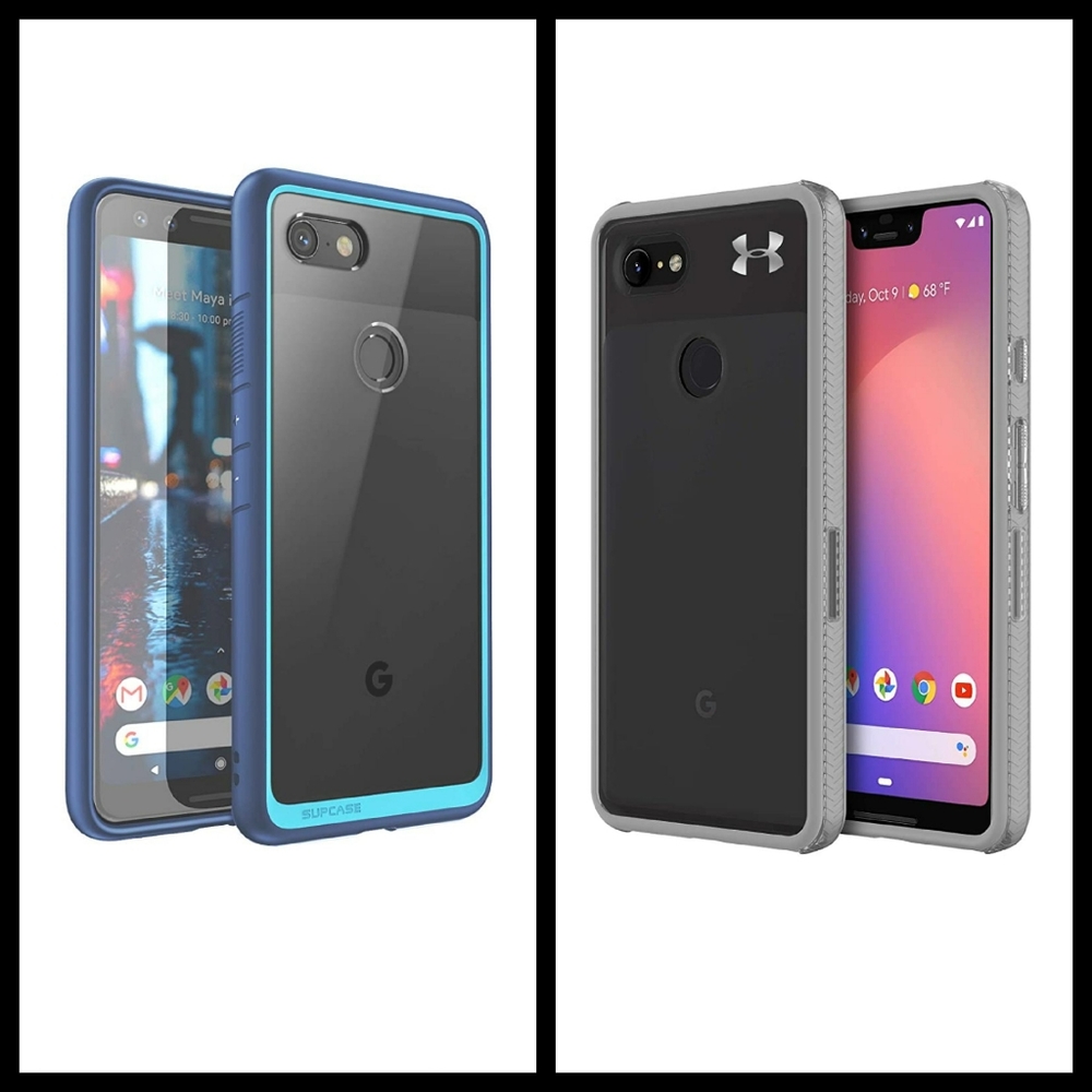 NWT Pixel 3 Bundle Phone Cases and Tempered Glass